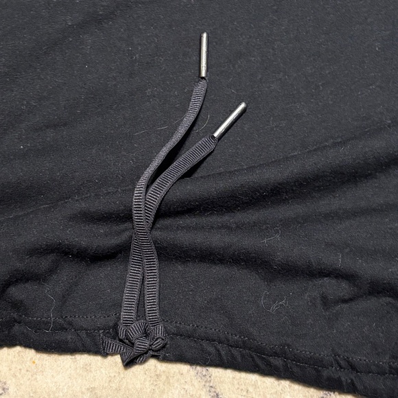 Champion Black Drawstring Tee size large - Picture 4 of 4